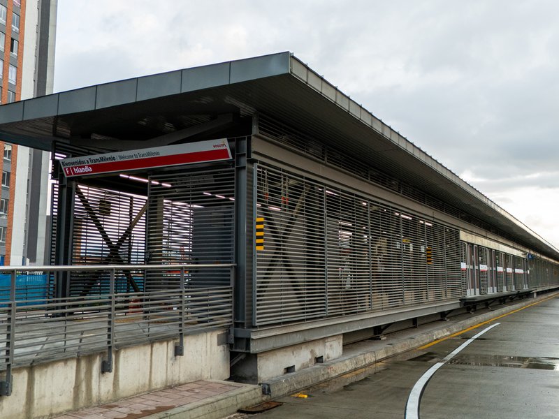 Estación Islandia de TransMilenio - Bogotá