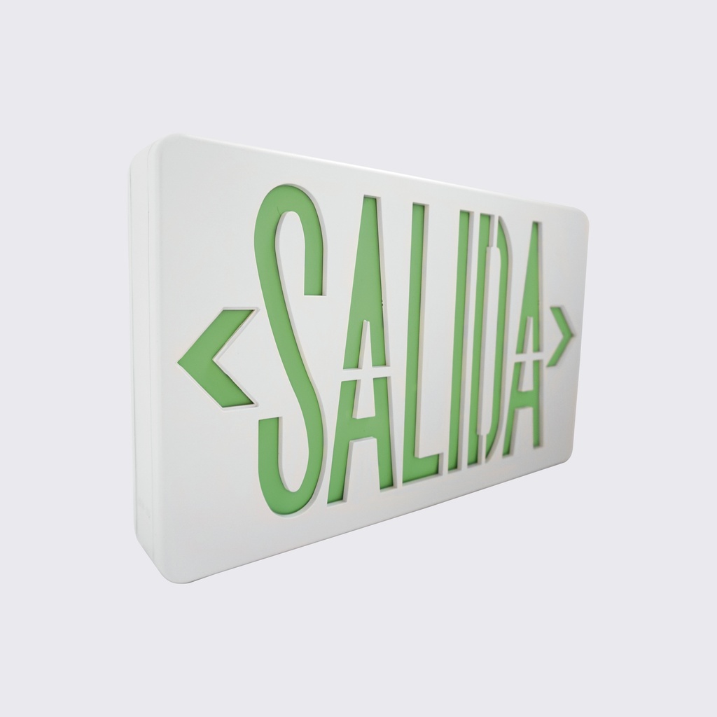 [APLIQUEAVSALIDA1W-65K] APLIQUE DE EMERGENCIA AVISO DE SALIDA IP20 1W 6500K